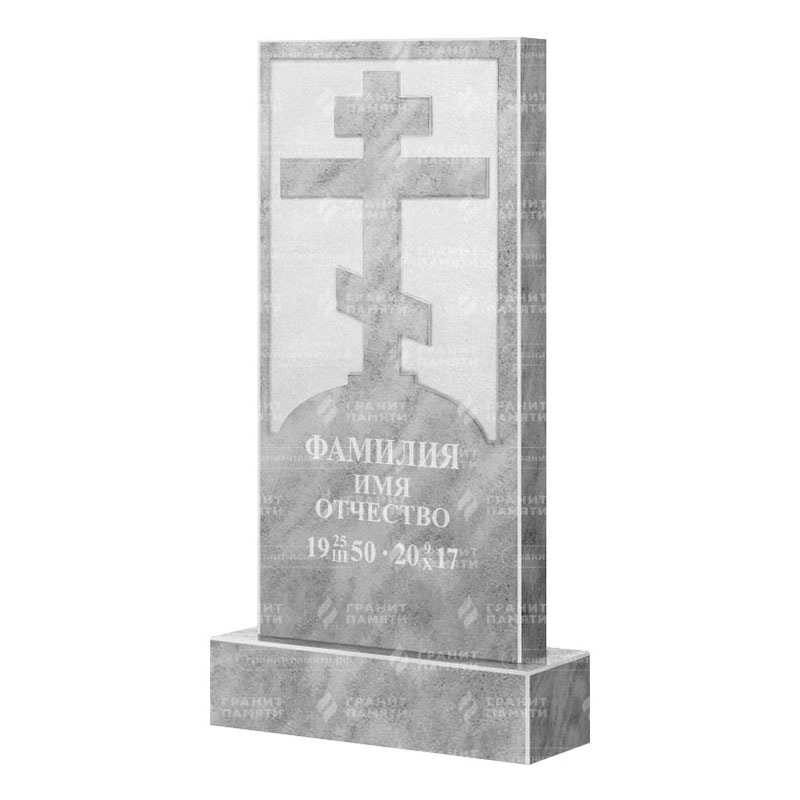 Памятники из мрамора в Подольске | Мраморный памятник ФМ-125
