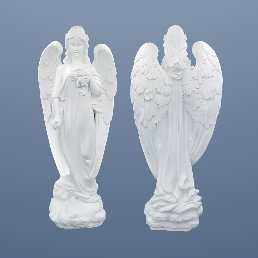 Скульптуры из искусственного мрамора в Подольске | Скульптура Ангела №2