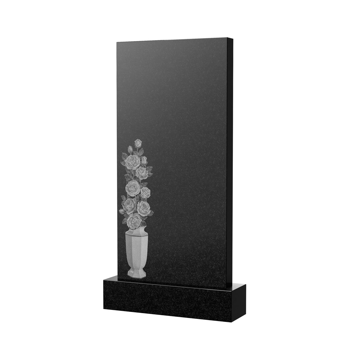 Гравировка на памятник в Подольске | Художественное оформление на гранитную стелу, рисунок ВХО-058