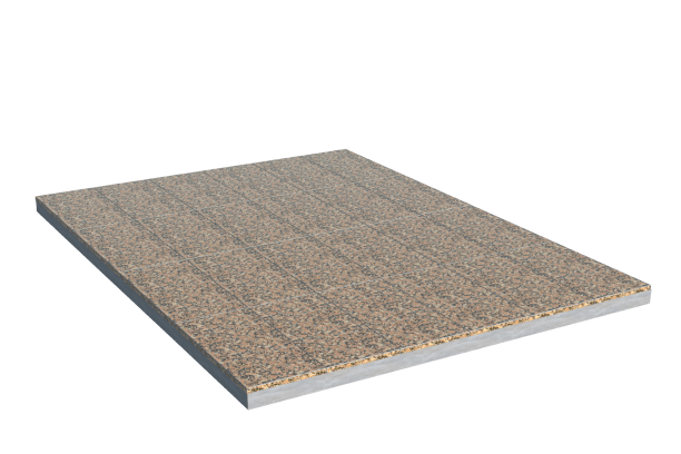 Площадки на могилу в Подольске | Площадка с облицовкой Южно-Султаевским гранитом