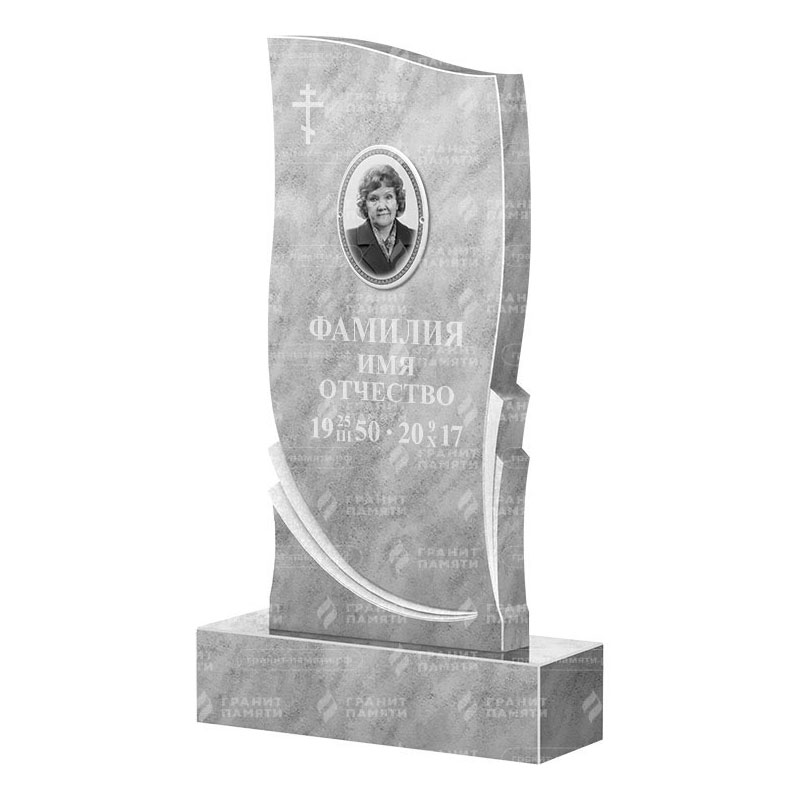 Памятники из мрамора в Подольске | Мраморный памятник ФМ-044