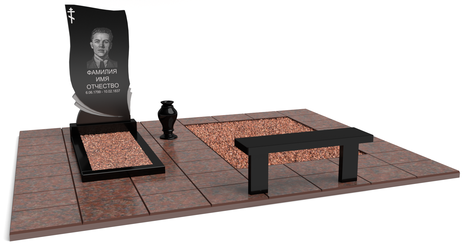 Двойные мемориальные комплексы в Подольске | Мемориальный комплекс №3