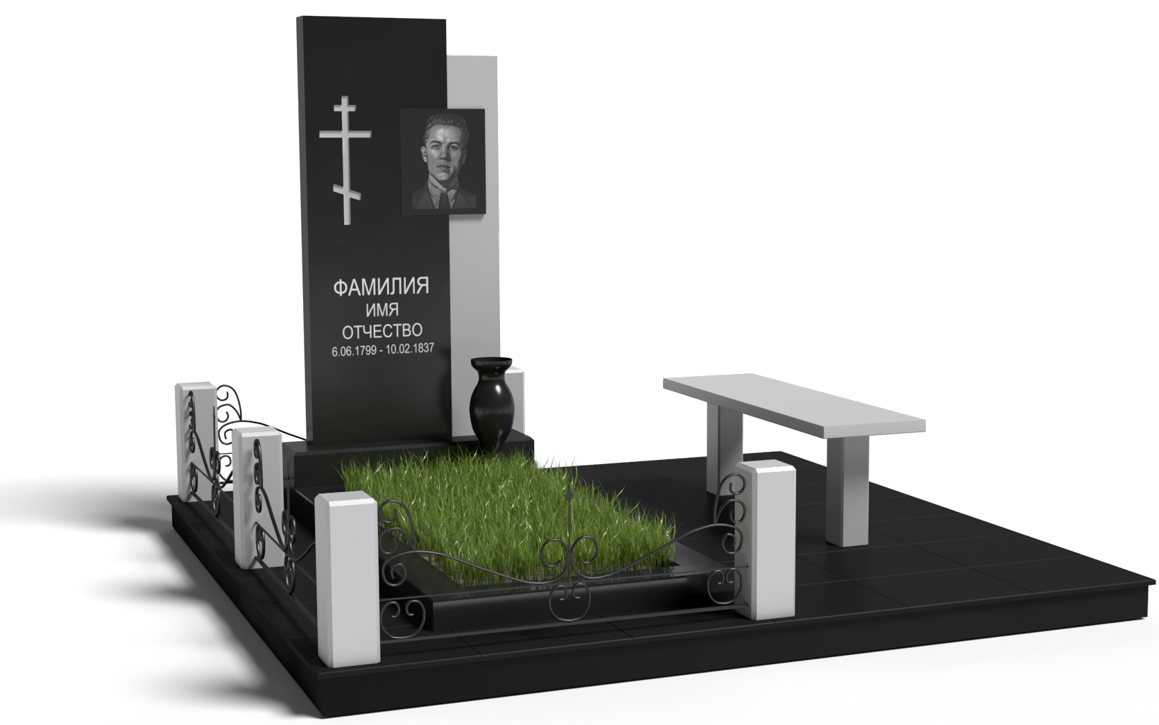 Одинарные мемориальные комплексы в Подольске | Мемориальный комплекс №11