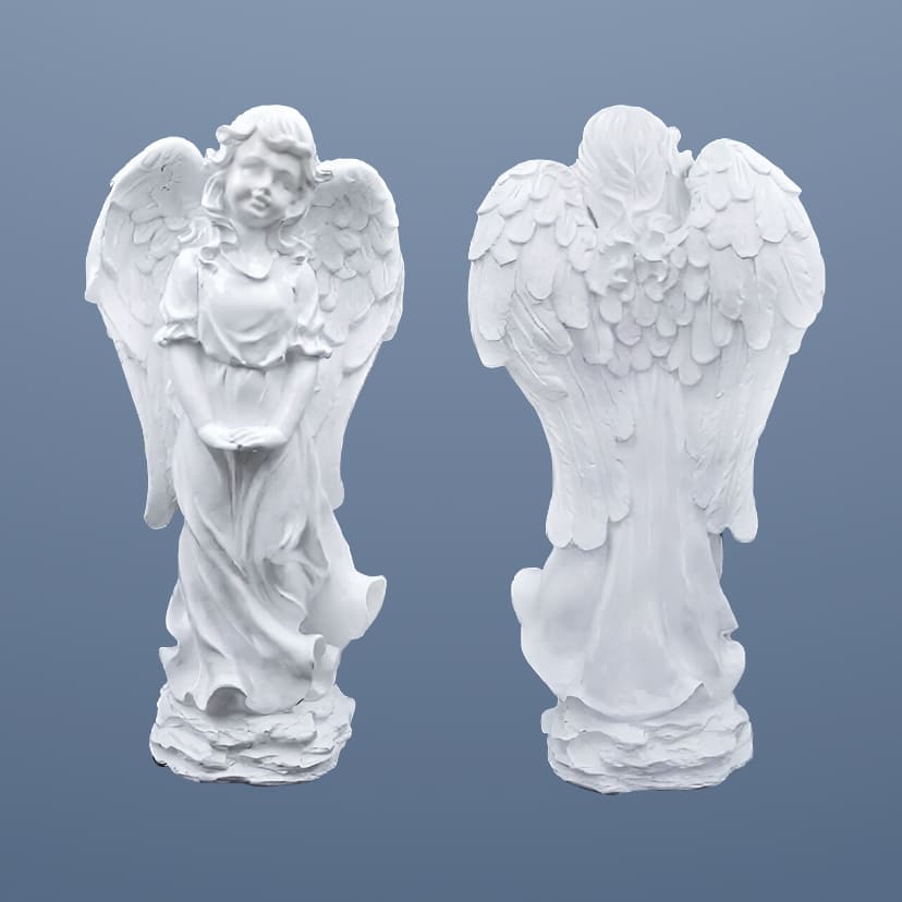 Скульптуры из искусственного мрамора в Подольске | Скульптура Ангела №1