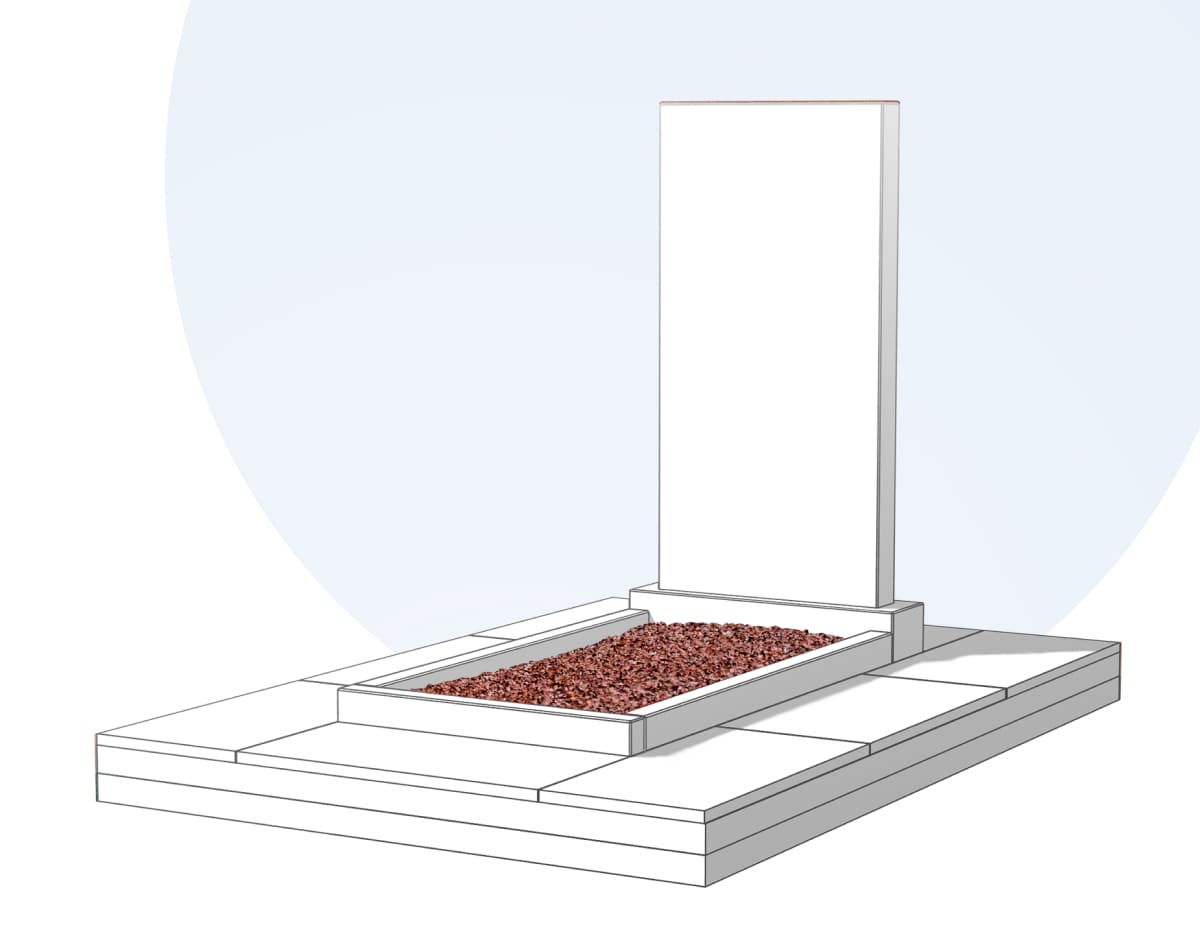 Засыпка цветника камушками в Подольске