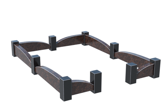 Цоколи на могилу в Подольске | Цоколь на могилу №0042