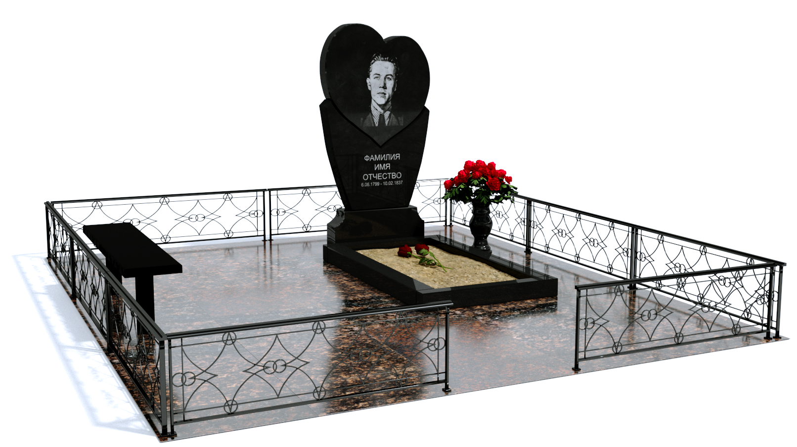 Одинарные мемориальные комплексы в Подольске | Мемориальный комплекс №2