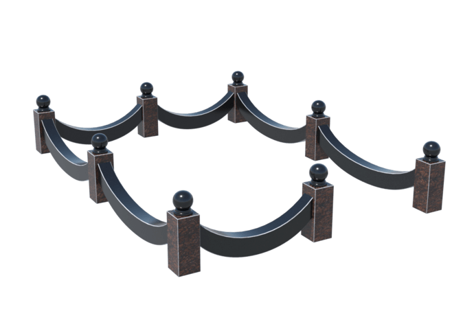 Цоколи на могилу в Подольске | Цоколь на могилу №0026