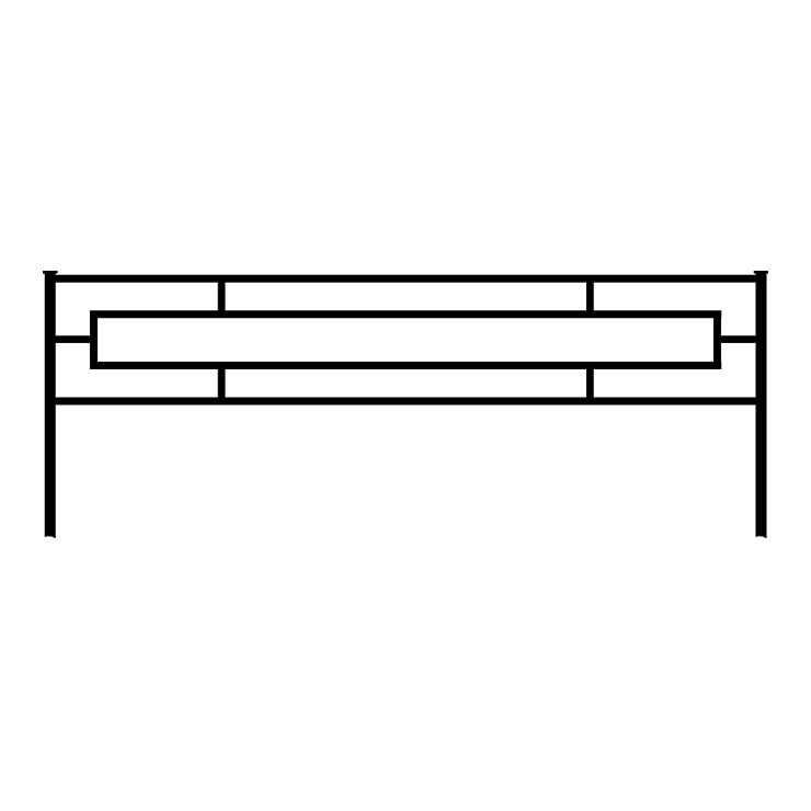 Металлические оградки, столы, скамейки в Подольске | Оградка №6