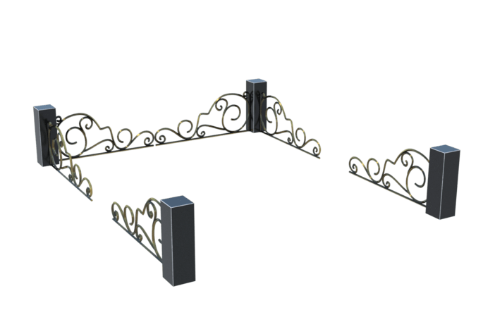 Цоколи на могилу в Подольске | Цоколь на могилу №0051