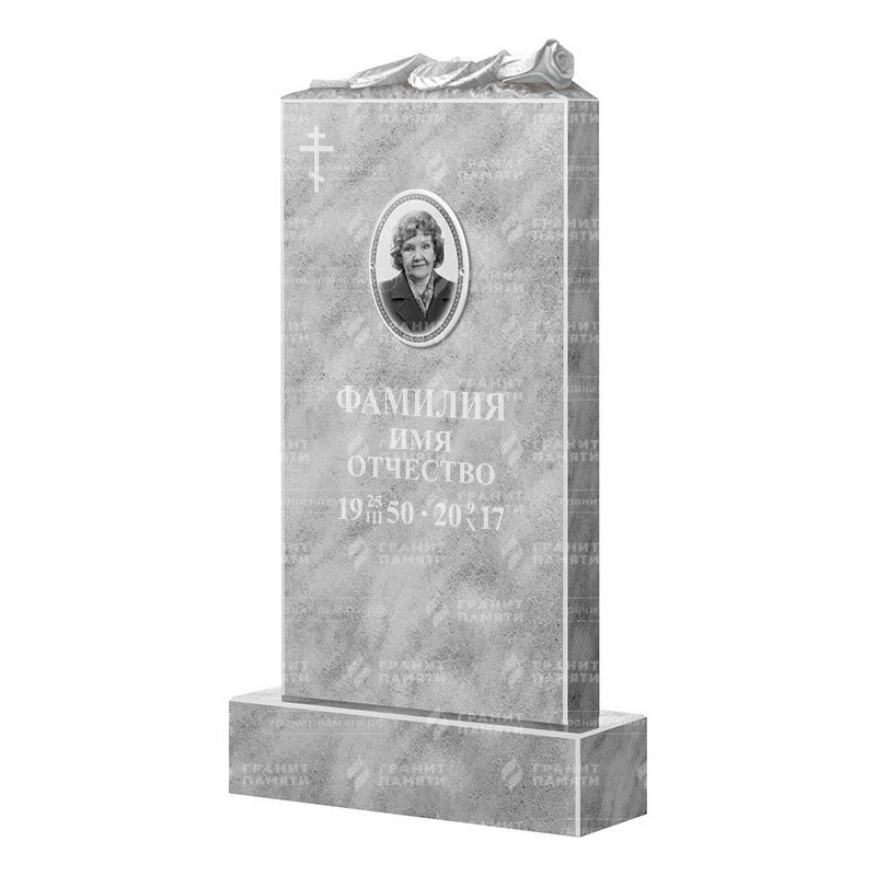 Памятники из мрамора в Подольске | Мраморный памятник ФМ-105