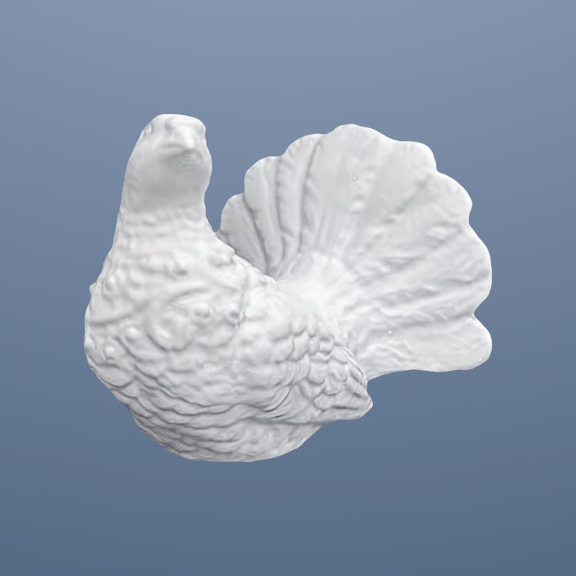 Скульптуры из искусственного мрамора в Подольске | Голубь лево