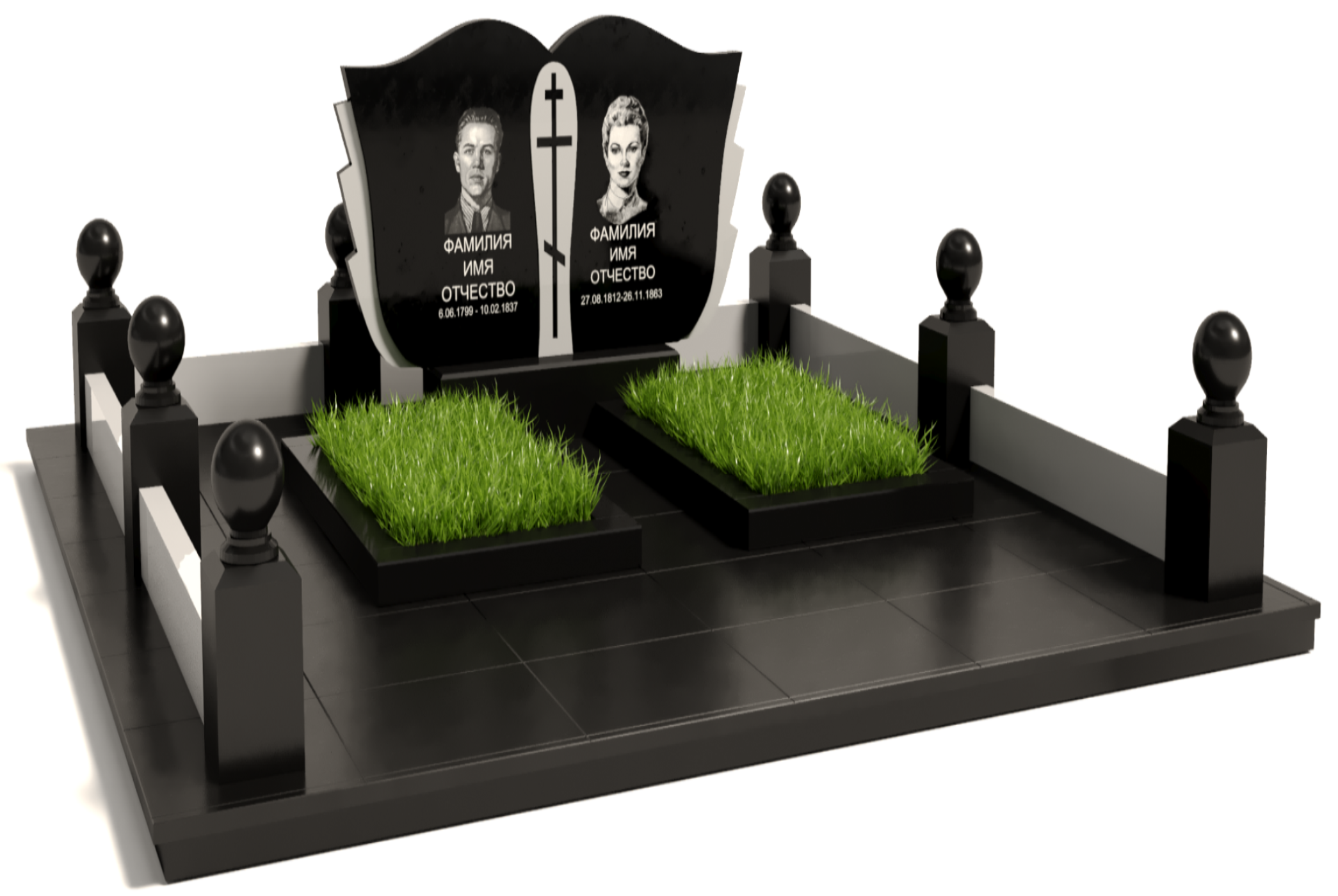 Двойные мемориальные комплексы в Подольске | Мемориальный комплекс №10