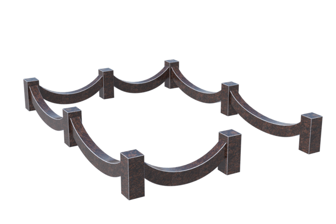 Цоколи на могилу в Подольске | Цоколь на могилу №0025