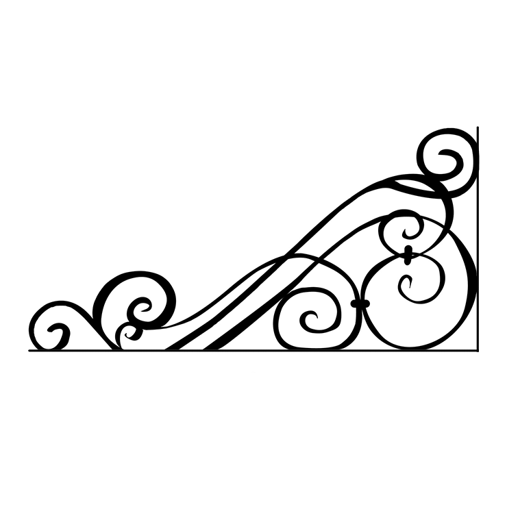 Кованые изделия в Подольске | Кованый уголок УГ.006