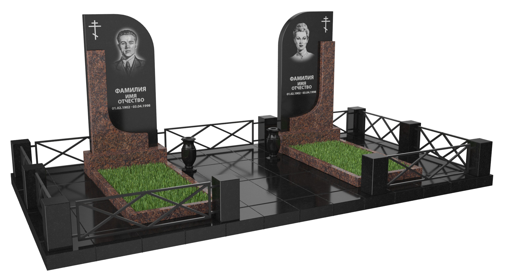 Двойные мемориальные комплексы в Подольске | Мемориальный комплекс №23