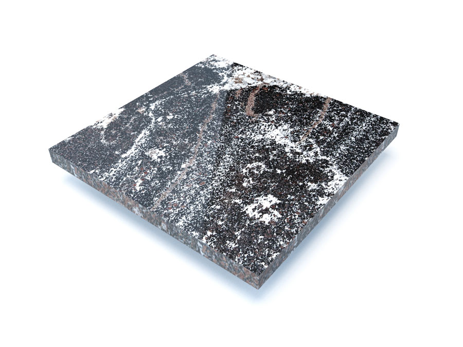 Плитка для облицовки памятников в Подольске | Гранитная плитка «Амфиболит»