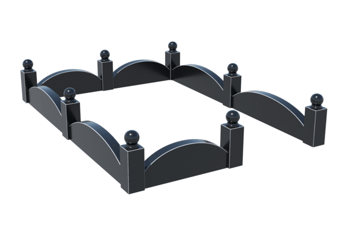 Цоколи на могилу в Подольске | Цоколь на могилу №0002