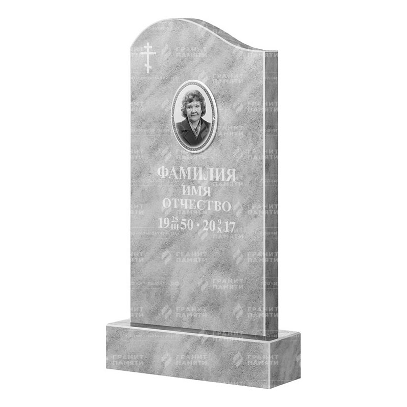 Бюджетные памятники в Подольске | Мраморный памятник ФМ-030