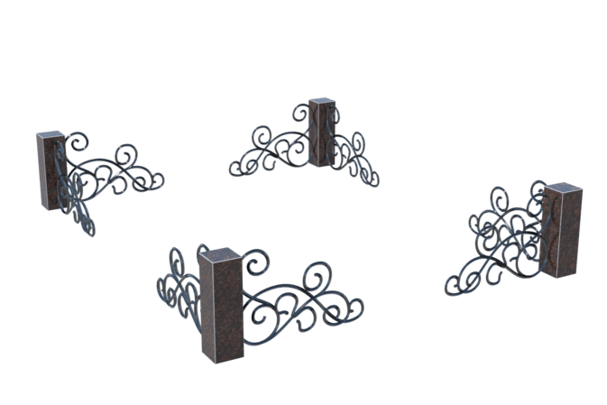 Цоколи на могилу в Подольске | Цоколь на могилу №0048