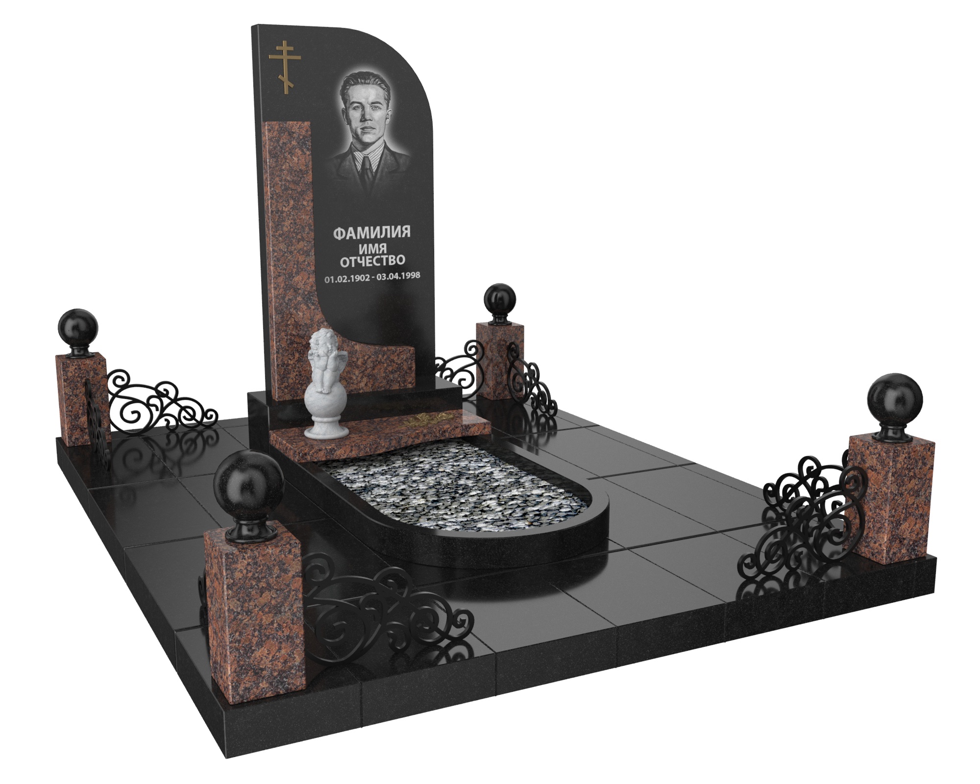 Одинарные мемориальные комплексы в Подольске | Мемориальный комплекс №24